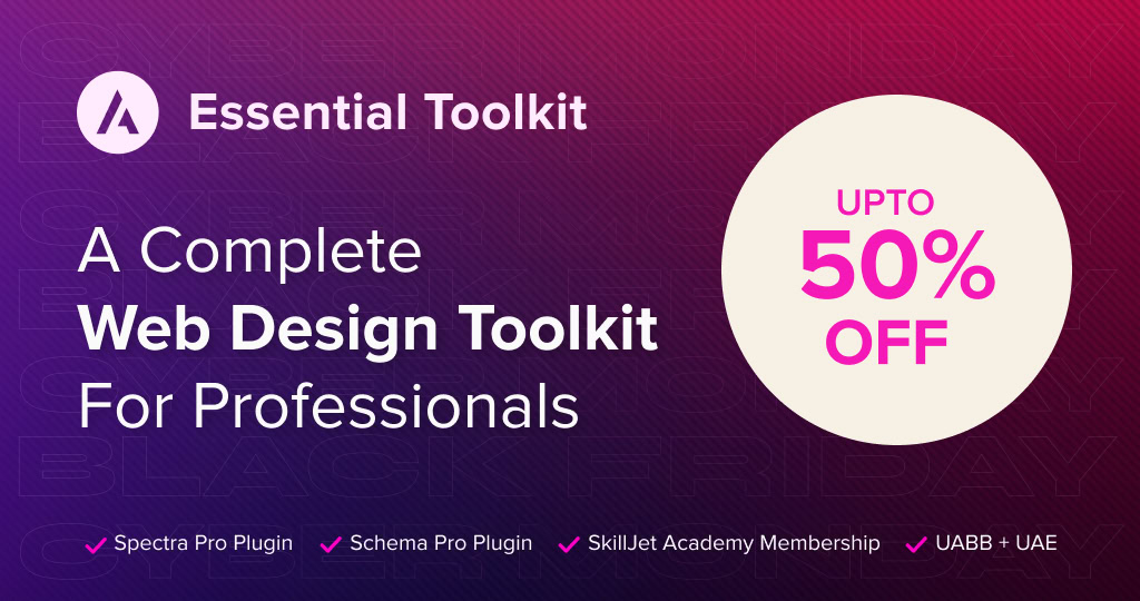 Astra Essential Toolkit-BFCM-Banner